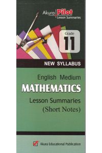 Akura Pilot Grade 11 Mathematics Short Notes