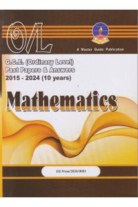 Mathematics G C E Past Papers & Answers