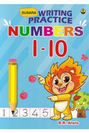Numbers 1 to 10 - Writing Practice - Susara Publishers