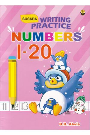 Numbers 1 to 20 - Writing Practice - Susara Publishers