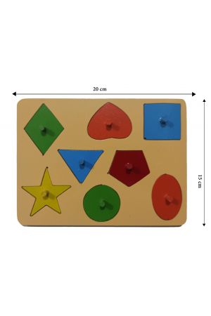 Eight Shapes-puzzle - 08 pieces