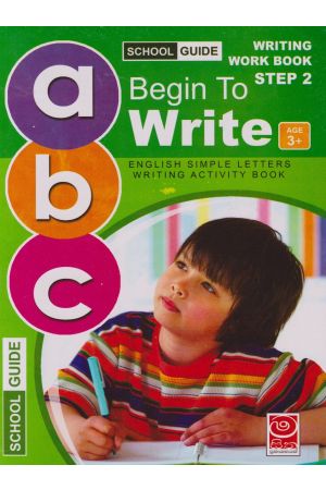 Begin To Write Age 3+ - Step 2