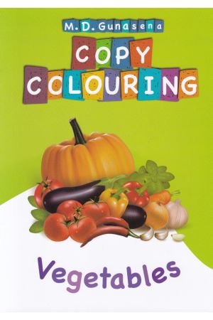 Copy Colouring - Vegetables