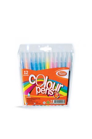Atlas Col Pen Wallets 12 Colours