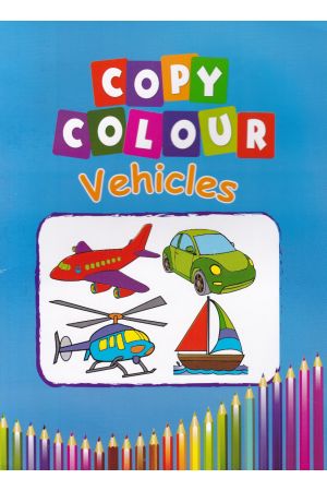 Copy Colour - Vehicles - Ashirwada Publishers