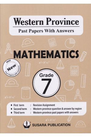 Western Province Past Papers With Answers - Mathematics Grade 7 - Susara