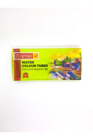 Camel Water Colour Tubes - 12 Shades