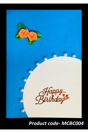 MCBC004- Hand Made Birthday Card