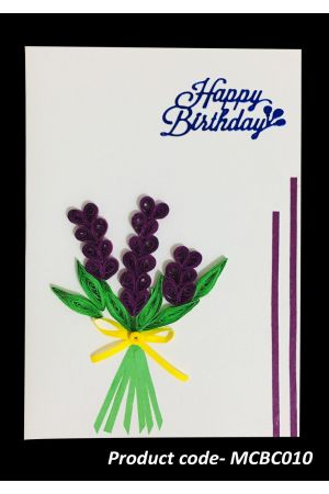 MCBC010- Hand Made Birthday Card