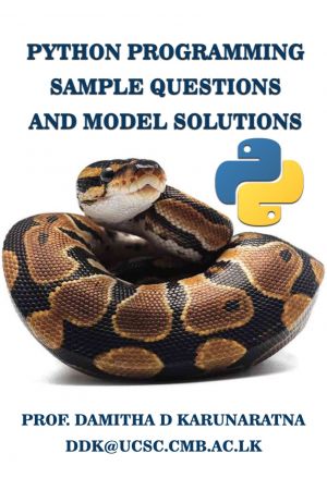 Python Programming Sample Questions and Model Solutions