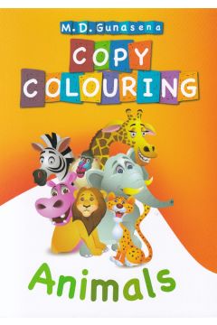 Copy Colouring - Animals
