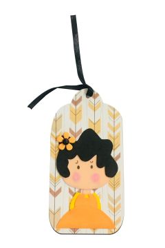 Bookmark (Girl Black Hair)