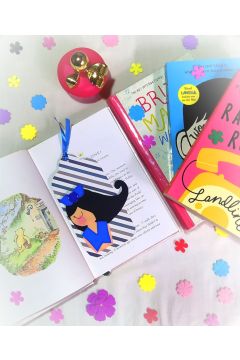 Bookmark - Blue Bow Girl