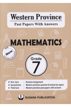 Western Province Past Papers With Answers - Mathematics Grade 7 - Susara