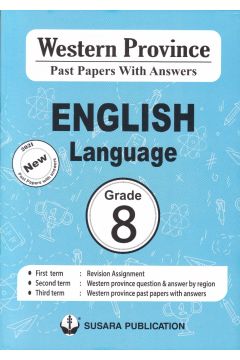 Western Province Past Papers With Answers - English Grade 8 - Susara