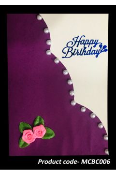 MCBC006- Hand Made Birthday Card