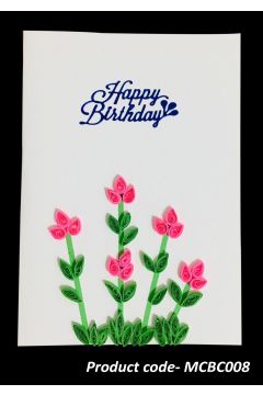 MCBC008- Hand Made Birthday Card