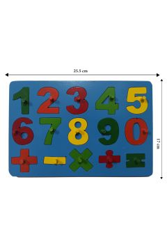 Numbers Set-puzzle - 10 pieces