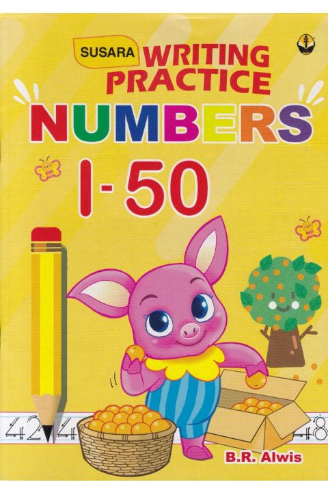 Numbers 1 to 50 Writing Practice