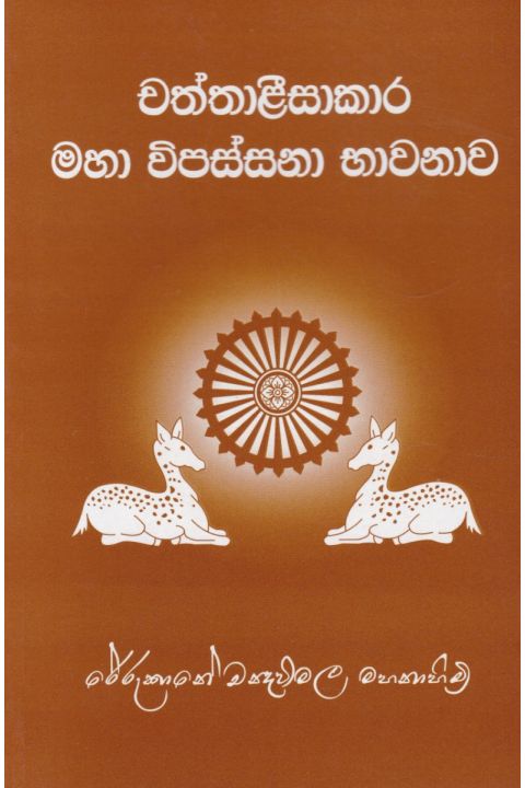 චත්තාළීසාකාර මහා විපස්සනා භාවනාව