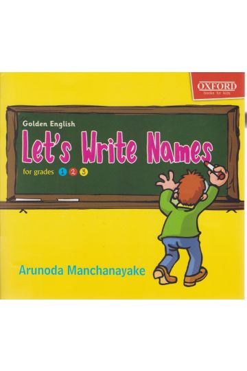 Let's Write Names for grades 1,2,3