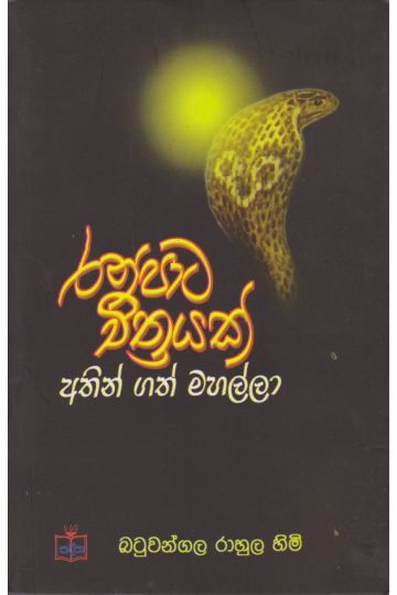 රන්පාට චිත්‍රයක් අතින් ගත් මහල්ලා 