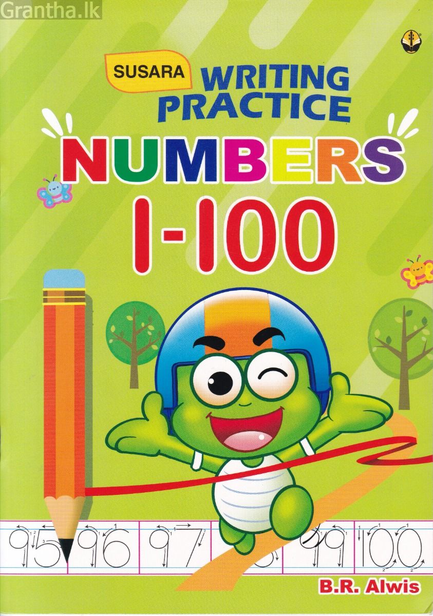 Numbers 1 to100  - Writing Practice - Susara Publishers