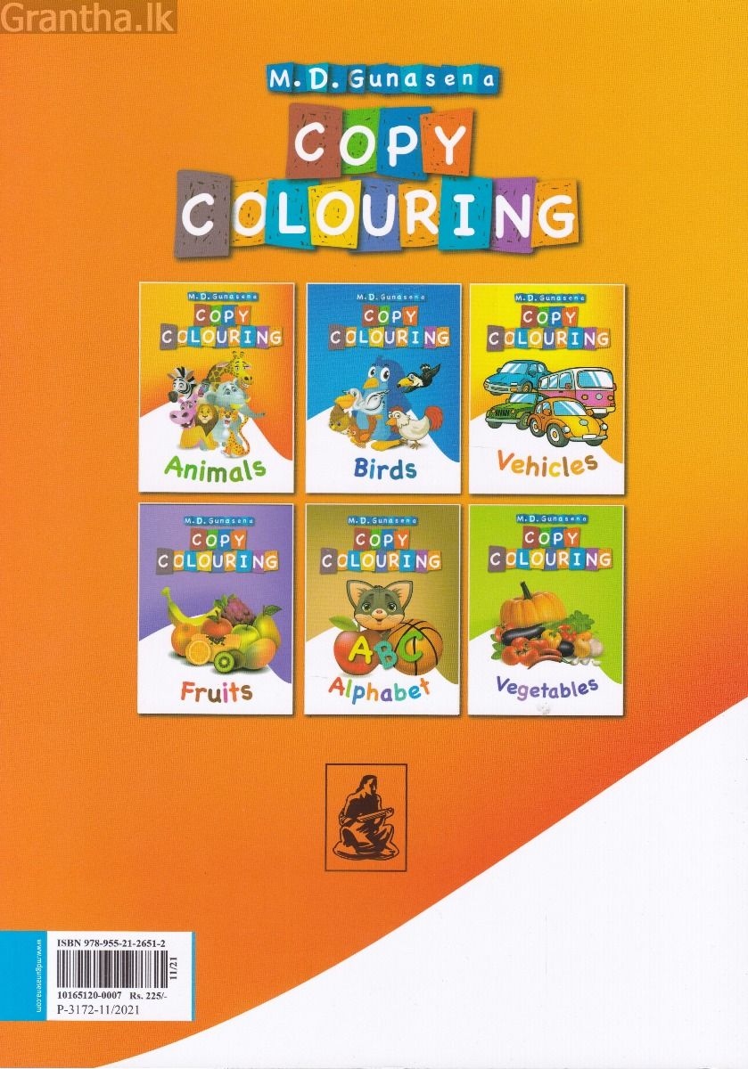 Copy Colouring - Animals