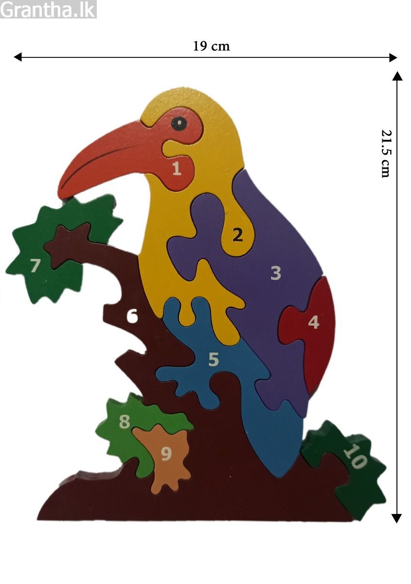 Bird-puzzle - 10 pieces