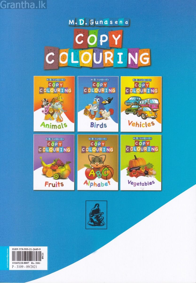Copy Colouring - Birds