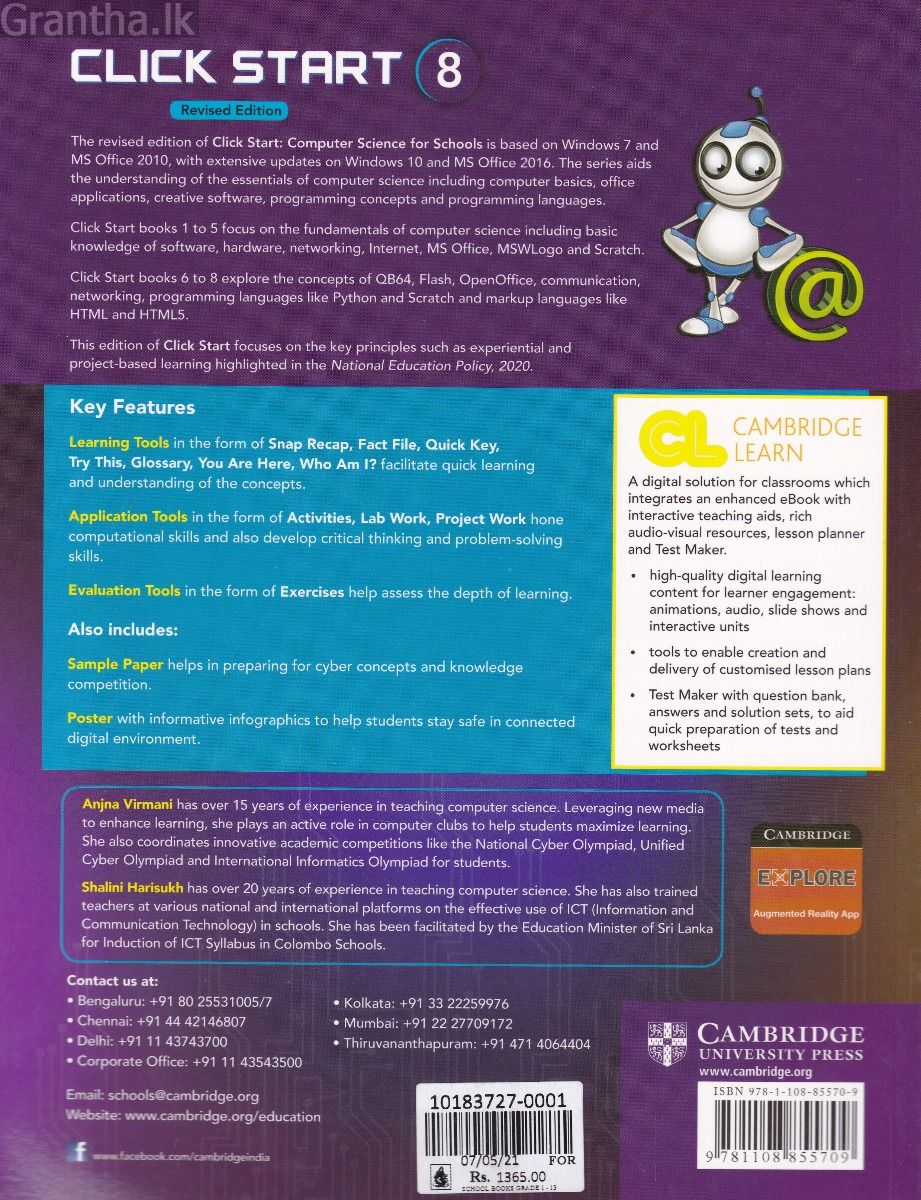 Click Start Computer Science for Schools 8