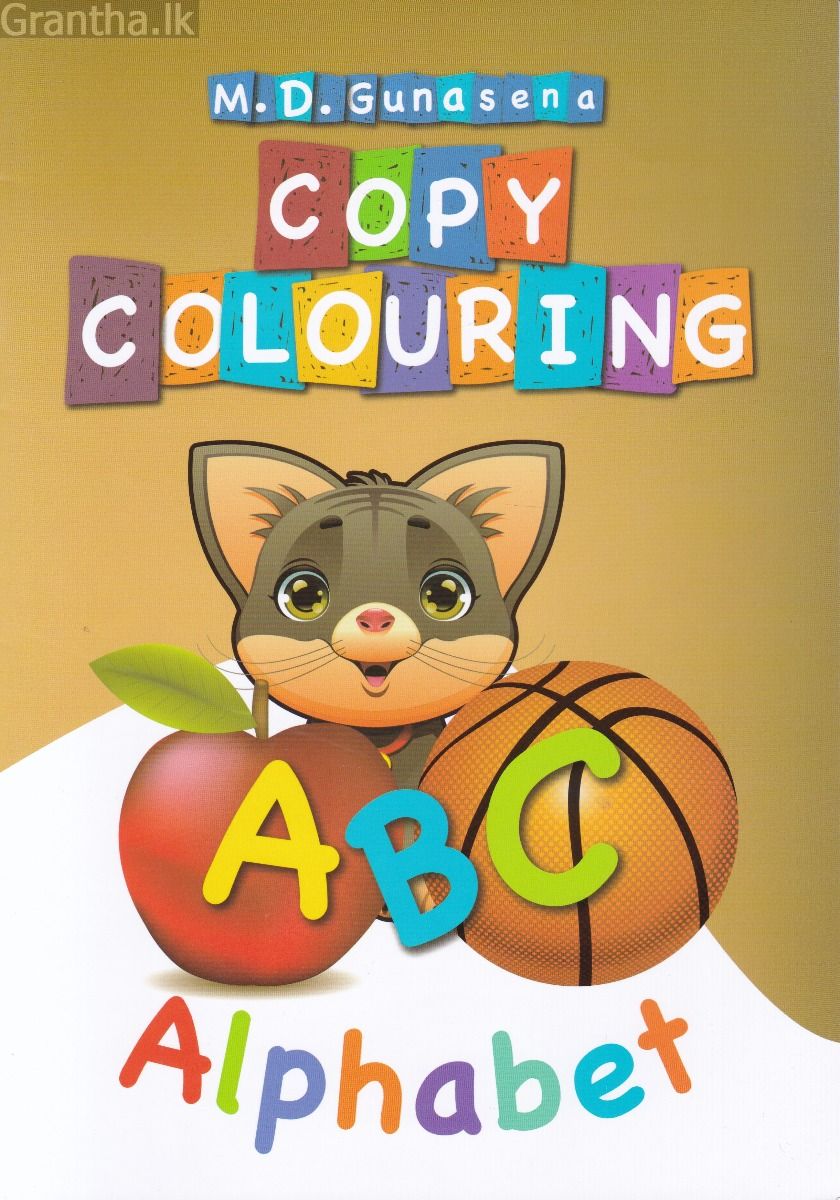 Copy Colouring - Alphabet