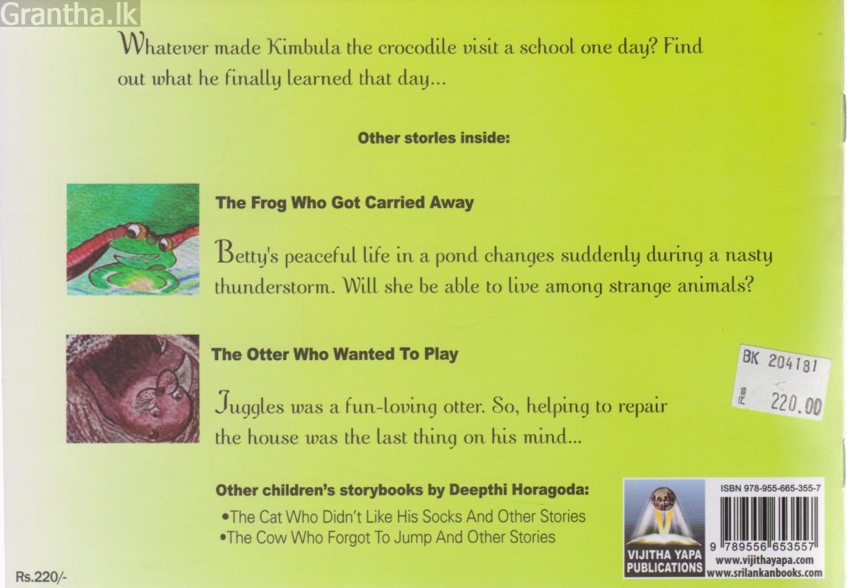 The Crocodile who Went to School
