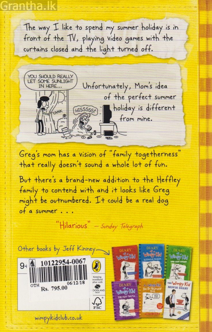 DIARY of a Wimpy Kid DOG DAYS