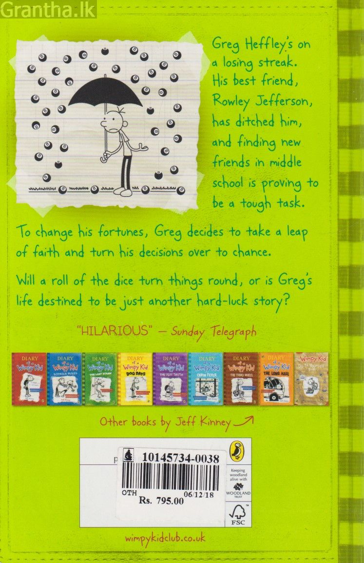 DIARY of a Wimpy Kid HARD LUCK