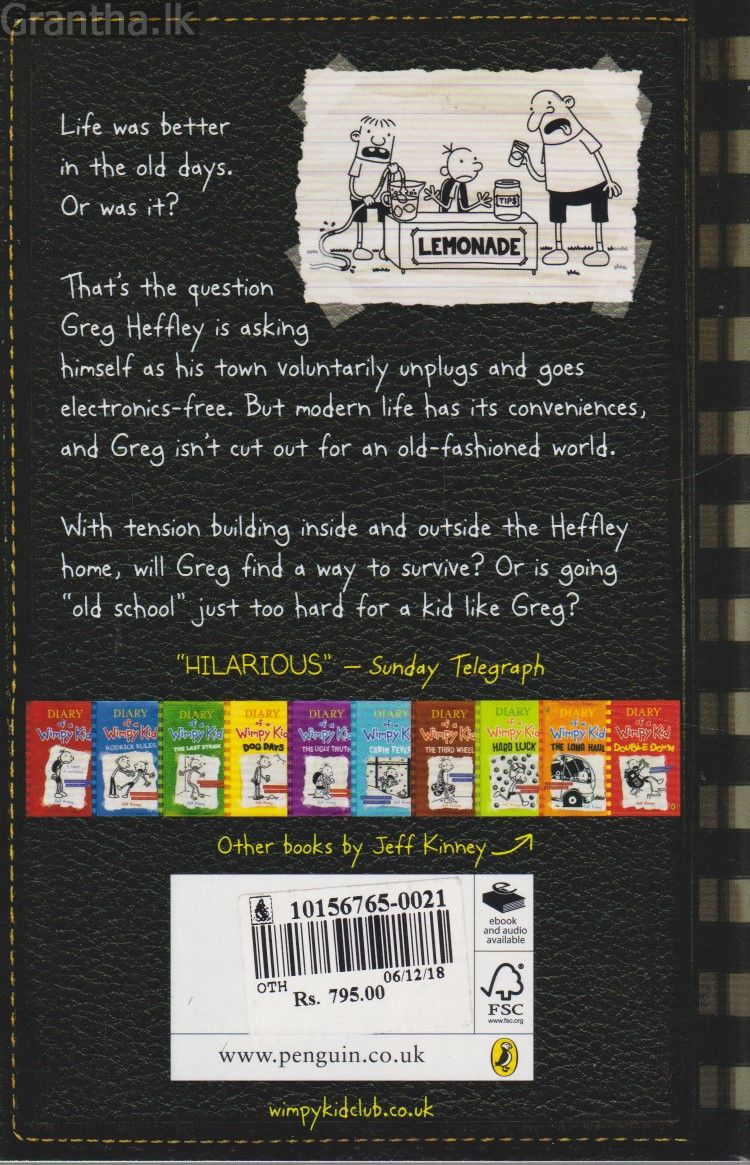 DIARY of a Wimpy Kid OLD SCHOOL