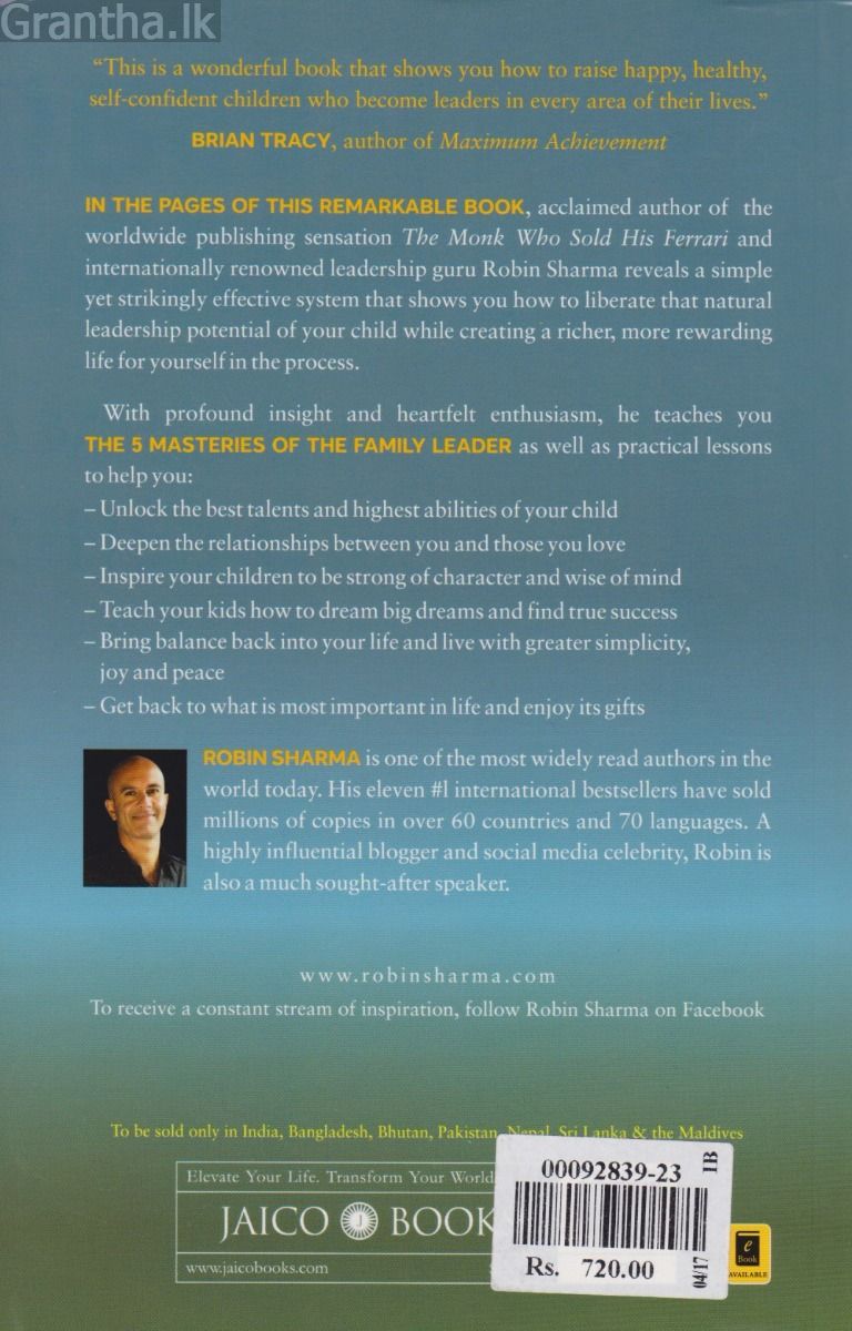 Family Wisdom from the Monk Who Sold His Ferrari