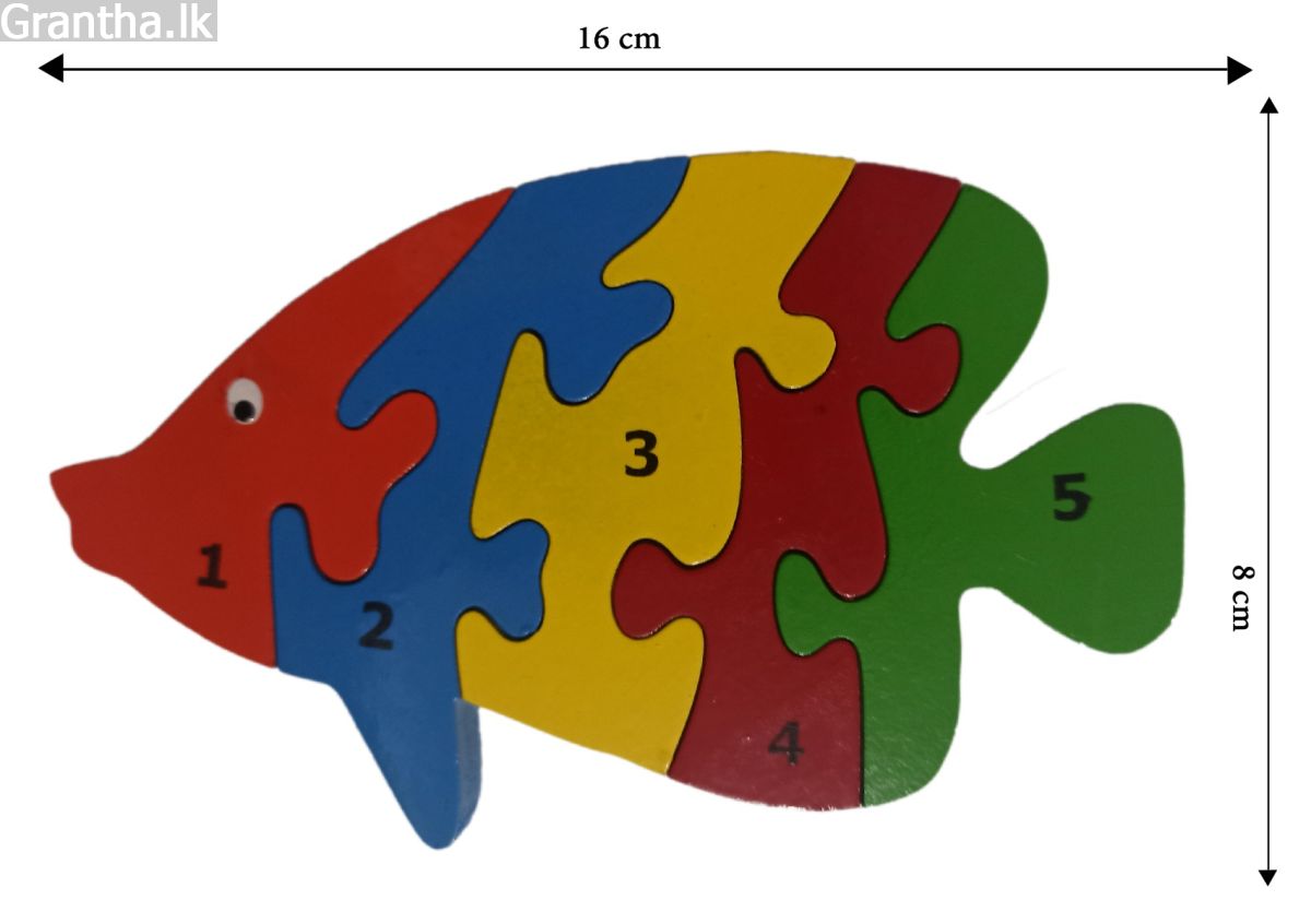 Fish-puzzle - 05 pieces
