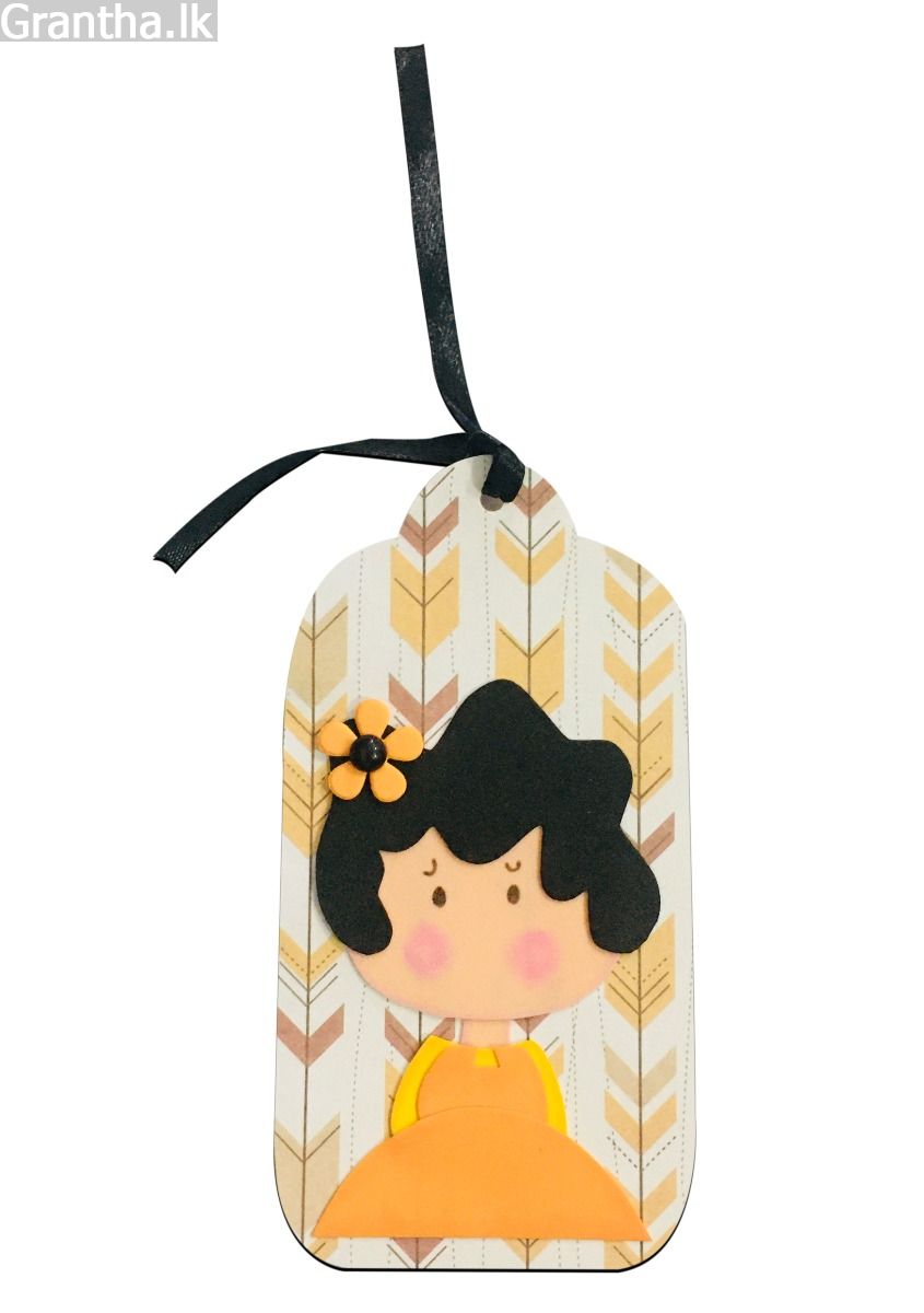 Bookmark (Girl Black Hair)