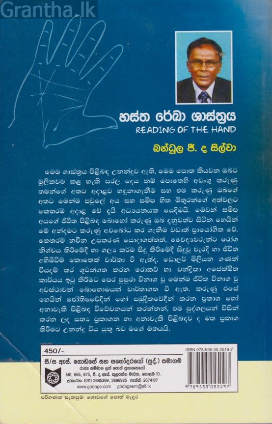 හස්ත රේඛා ශාස්ත්‍රය 