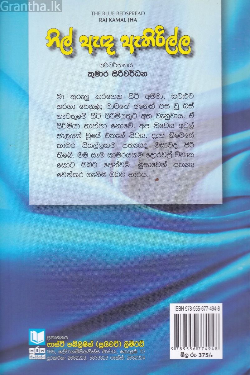 නිල් ඇඳ ඇතිරිල්ල