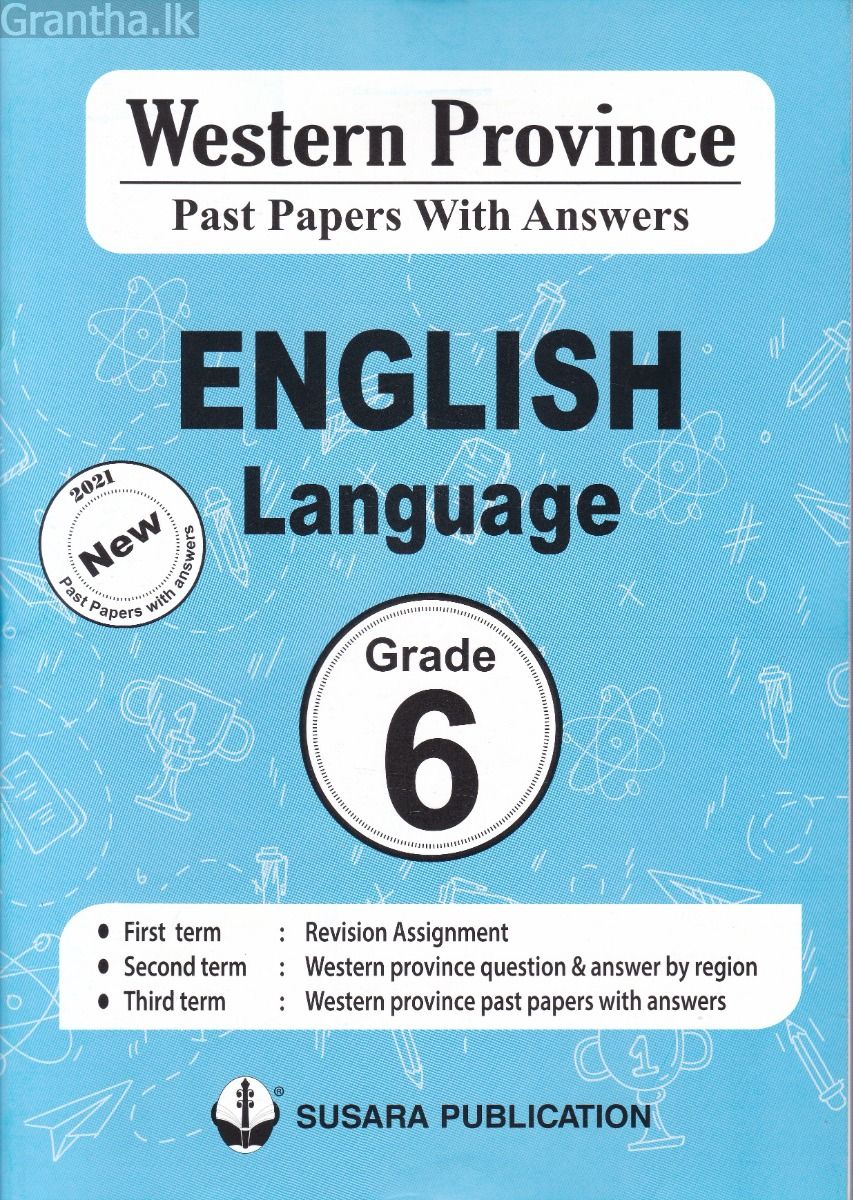 Western Province Past Papers With Answers - English Grade 6 - Susara