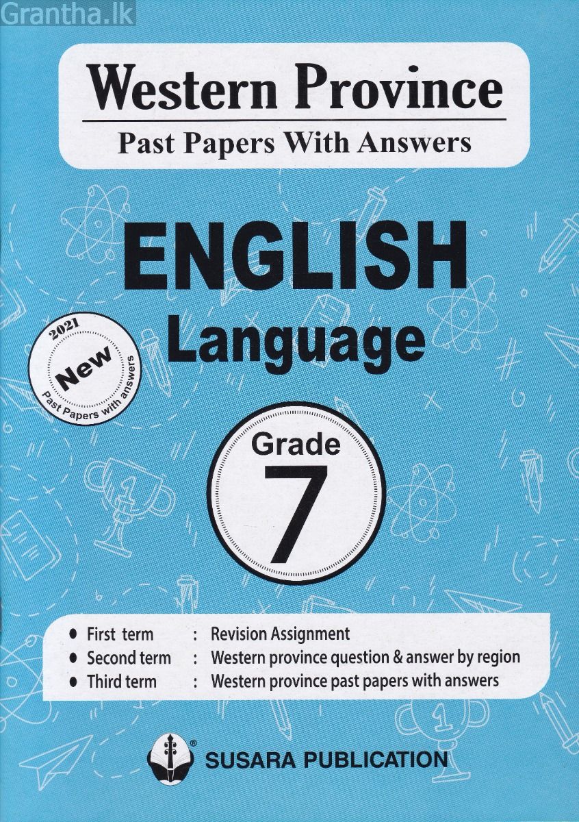 Western Province Past Papers With Answers - English Grade 7 - Susara