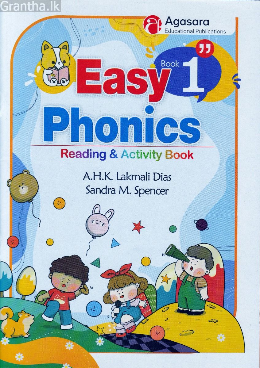 Easy Phonics Reading & Activity - Book 1 - Agasara