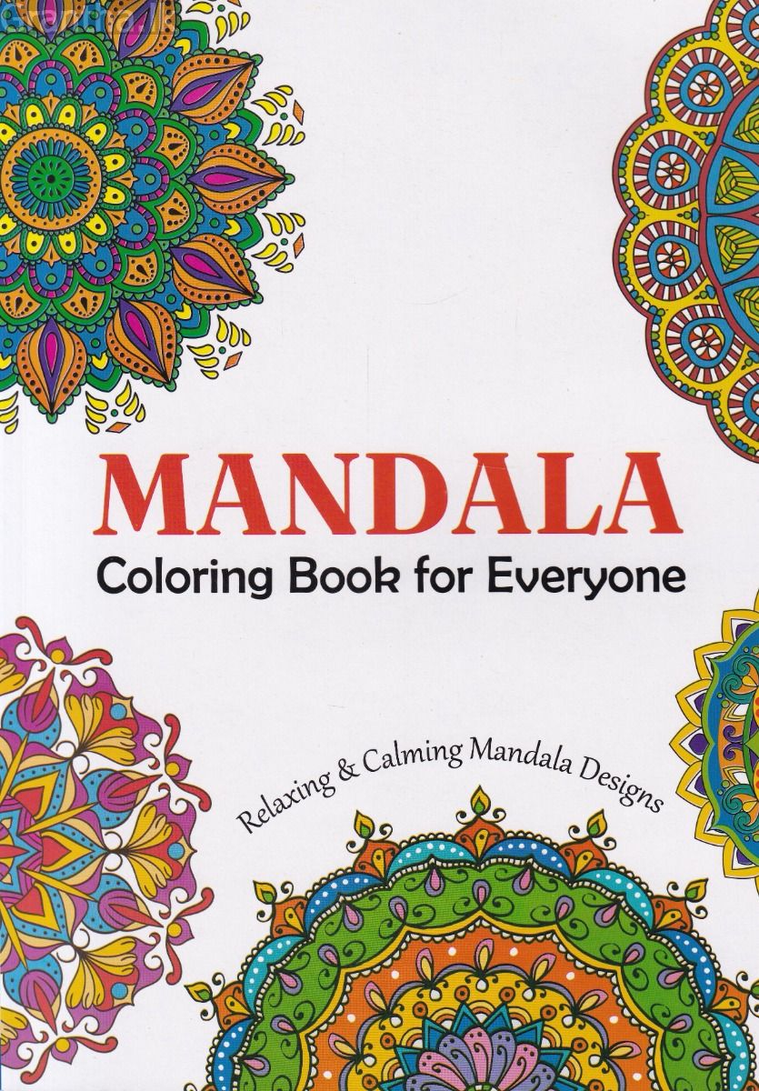Mandala Coloring Book For Everyone 1 (Kanol Publishing House)