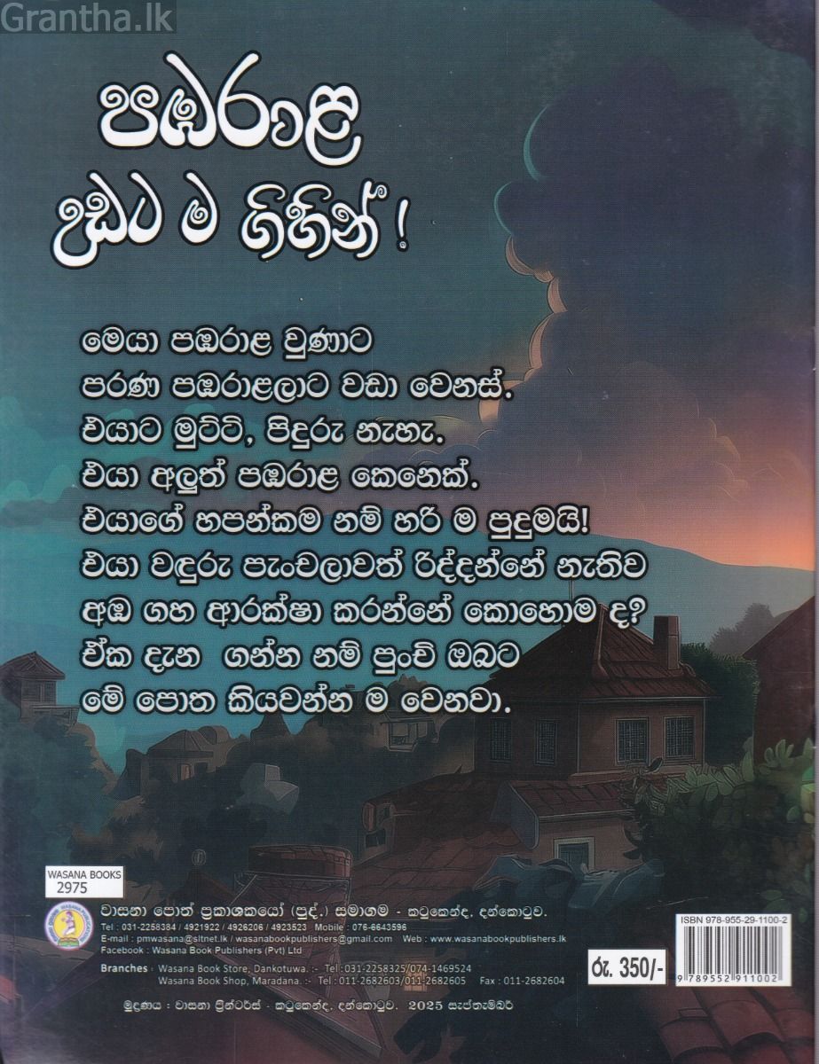 පඹරාළ උඩට ම ගිහින් !