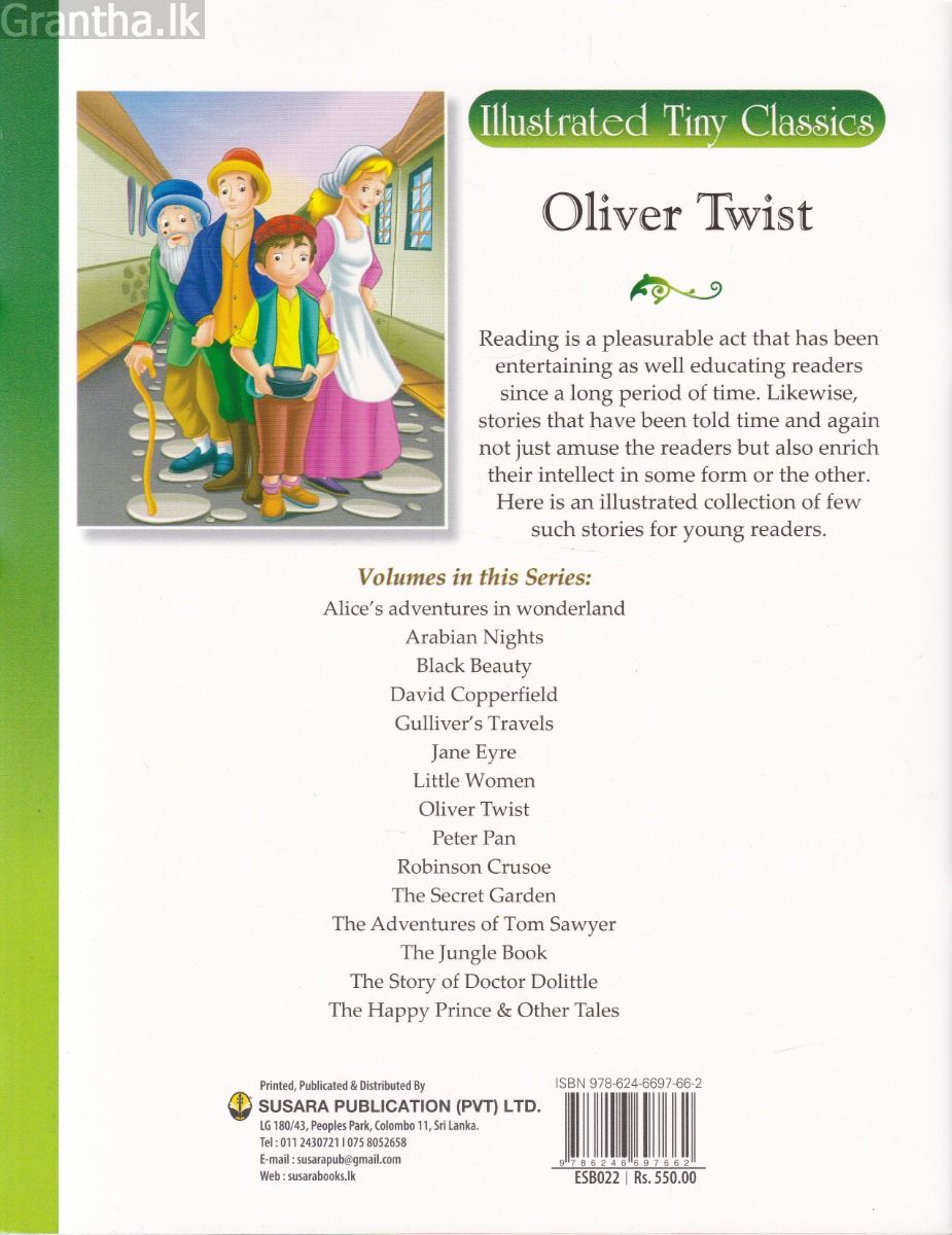 Illustrated Tiny Classics - Oliver Twist