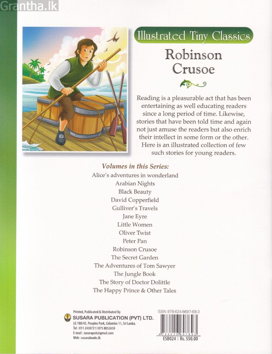 Illustrated Tiny Classics - Robinson Crusoe