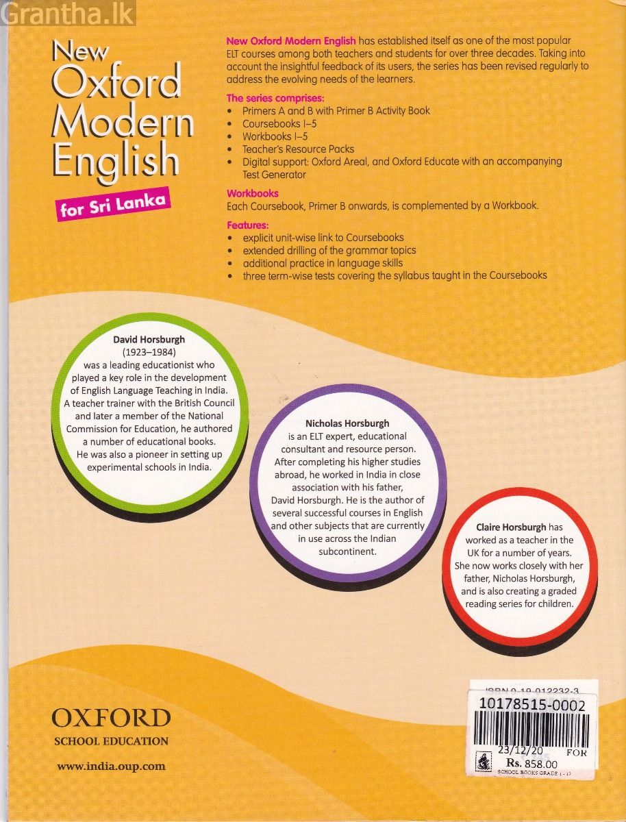 New Oxford Modern English Workbook 3