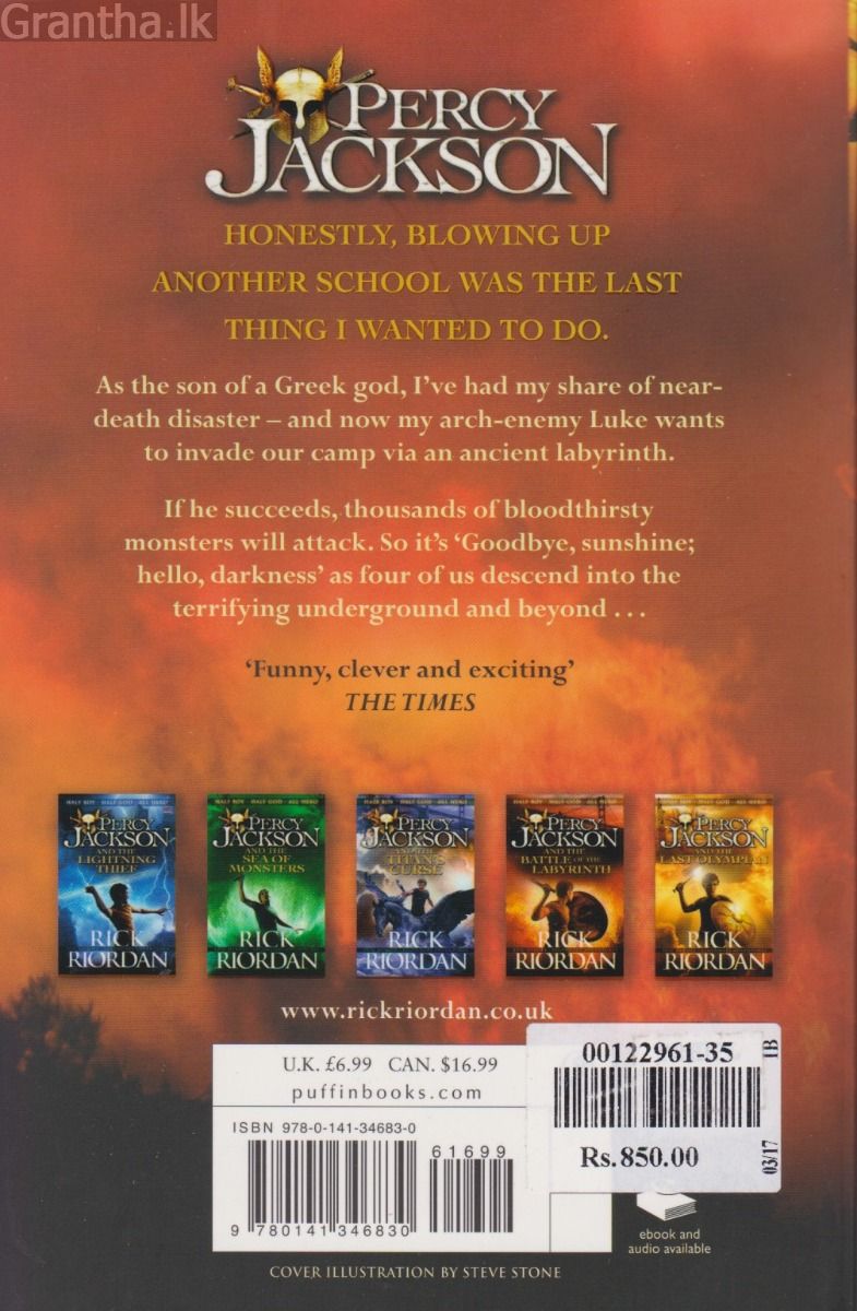 Percy Jackson and The Last Olympian